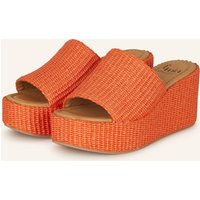 È MIA È Mia Plateau-Wedges orange