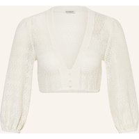 Heimatglück Tracht Heimatglück Tracht Dirndlbluse Antonia Mit 3/4-Arm beige