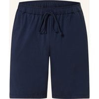 Hanro Schlafshorts Night & Day blau