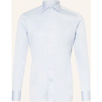 ZEGNA Zegna Hemd Slim Fit blau
