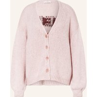 RIANI Strickjacke Mit Alpaka rosa