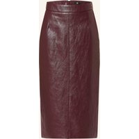 RIANI Riani Rock In Lederoptik rot