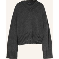 black palms Black Palms Pullover Vee grau
