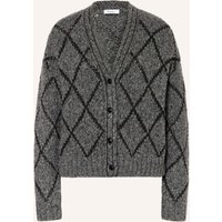 Princess GOES HOLLYWOOD Princess Goes Hollywood Strickjacke Mit Pailletten grau