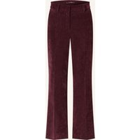 CAMBIO Marlenehose Amelie Aus Cord rot