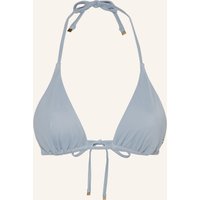 Boss Boss Triangel-Bikini-Top blau