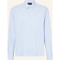 PEGADOR Pegador Hemd Raton Oversized Fit blau