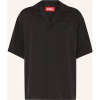 032c 032c Resorthemd 111 Relaxed Fit schwarz