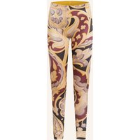 Wolford Feinstrumpf-Leggings Paisley Baroque grau