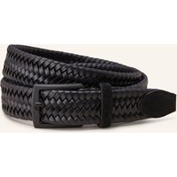 VENETA CINTURE Veneta Cinture Flechtgürtel schwarz