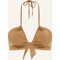 Max Mara BEACHWEAR Max Mara Beachwear Neckholder-Bikini-Top Adriene braun
