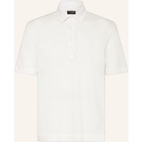 ZEGNA Zegna Leinen-Poloshirt weiss