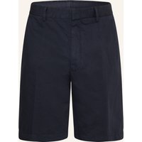 ZEGNA Shorts Mit Leinen blau