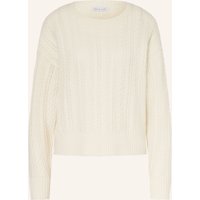 Mrs & HUGS Mrs & Hugs Pullover Mit Cashmere weiss