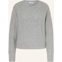 Mrs & HUGS Mrs & Hugs Pullover Mit Cashmere grau