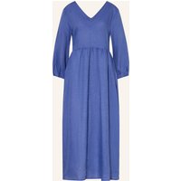 ROBERT FRIEDMAN Robert Friedman Leinenkleid Selenal blau