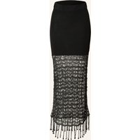 Ganni Strickrock schwarz
