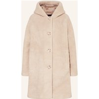 darling harbour Darling Harbour Teddyfell-Mantel beige