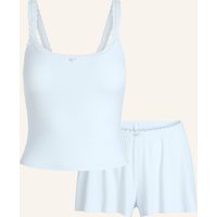 SKIMS Skims Lounge-Set Soft Lounge Lace blau