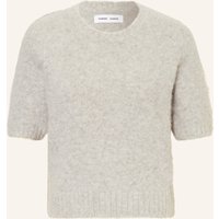 SAMSØE SAMSØE Samsøe Samsøe Strickshirt Sajeanne Mit Alpaka grau