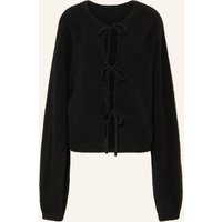 black palms Black Palms Strickjacke Zusie Mit Alpaka schwarz