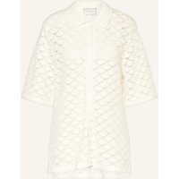 NEO NOIR Neo Noir Häkelbluse Sette weiss