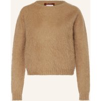 Max Mara STUDIO Max Mara Studio Pullover Aceto Mit Mohair braun