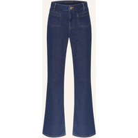 RAFFAELLO ROSSI Flared Jeans Nella blau