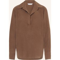 Max Mara Max Mara Blusenshirt Mirko Aus Seide braun