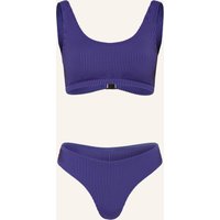 CAFÉ DU CYCLISTE Café Du Cycliste Bustier-Bikini Jasmin blau