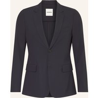 sandro Sakko Extra Slim Fit Mit Wolle blau