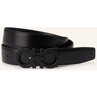 FERRAGAMO Ferragamo Ledergürtel Zum Wenden blau