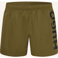 HUGO Badeshorts Abas schwarz