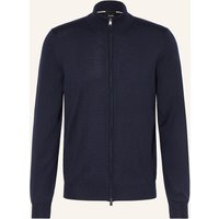 Boss Strickjacke Balonso blau