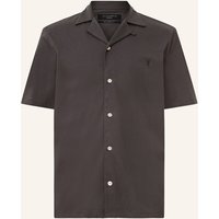 AllSaints Allsaints Resorthemd Hudson Relaxed Fit grau