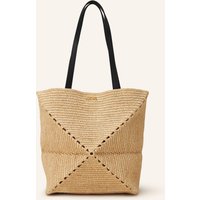 Loewe Loewe Shopper Puzzle Fold Medium beige