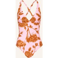 Seafolly Badeanzug Rococo rosa