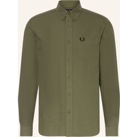 Fred Perry Fred Perry Hemd Regular Fit gruen