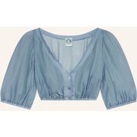 hammerschmid Hammerschmid Dirndlbluse Eveline blau