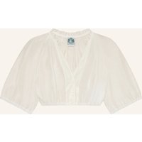hammerschmid Hammerschmid Dirndlbluse Angela Mit Rüschen weiss