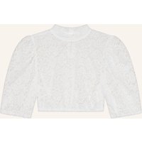 WALDORFF Waldorff Dirndlbluse weiss
