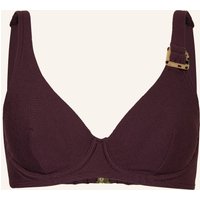 CYELL Cyell Bügel-Bikini-Top Wavy Brown braun