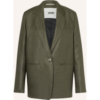 drykorn Leinenblazer Mowtie gruen