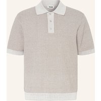 drykorn Strick-Poloshirt Tamian Relaxed Fit braun