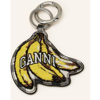 Ganni Taschenanhänger gelb