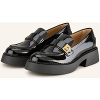 FERRAGAMO Ferragamo Lack-Loafer Caminia schwarz