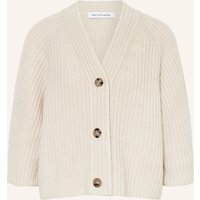 IRIS von ARNIM Iris Von Arnim Strickjacke Fallou Mit 3/4-Arm beige