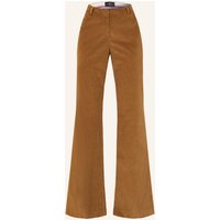 ETRO Bootcut-Hose Aus Cord braun