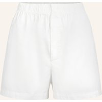 SKIMS Skims Lounge-Shorts Cotton Poplin weiss