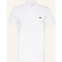 Lacoste Strick-Poloshirt Regular Fit weiss